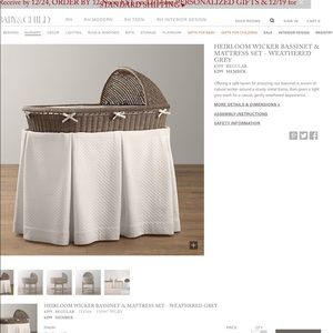 Wicker Bassinet